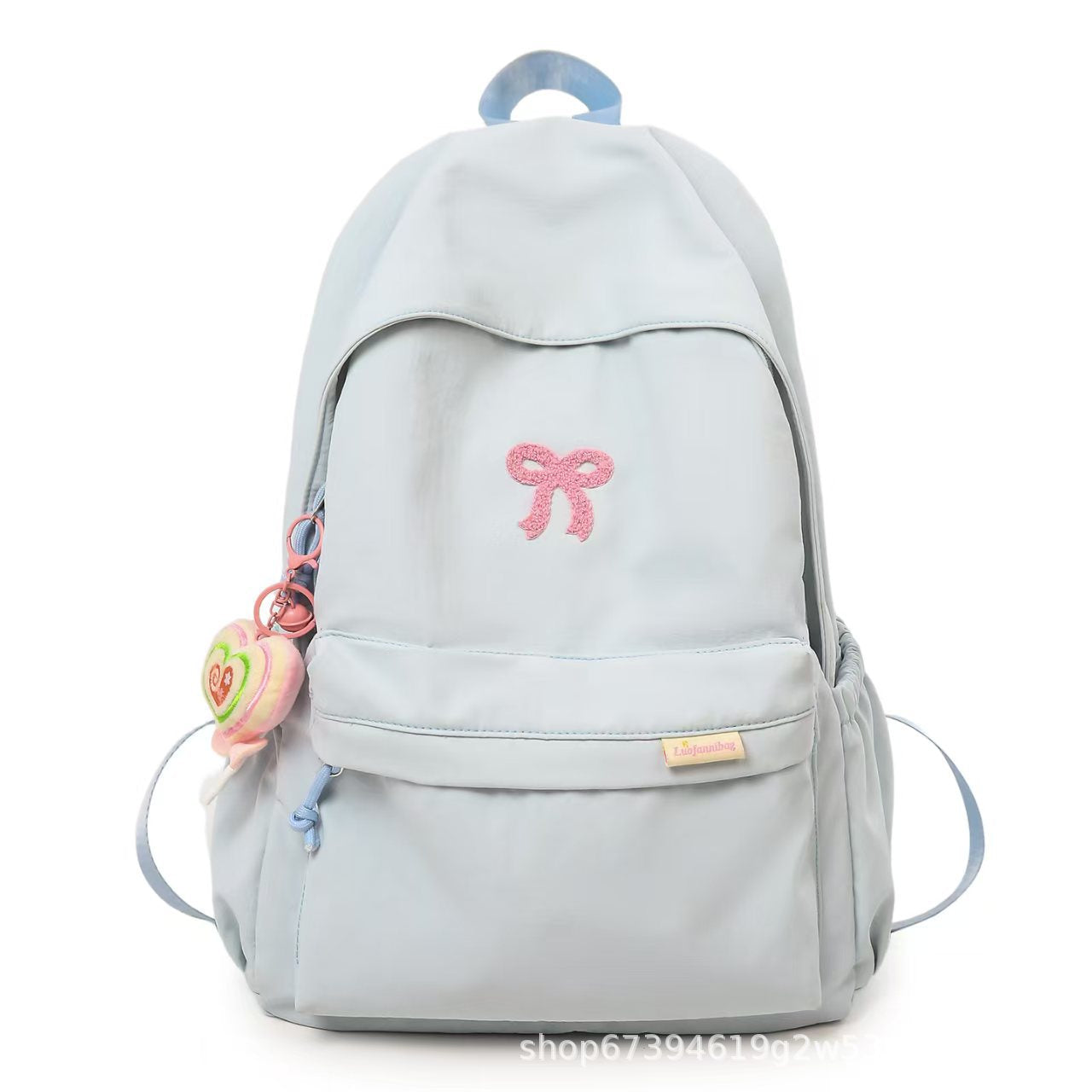 Casual Embroidered Daypack Bowlift