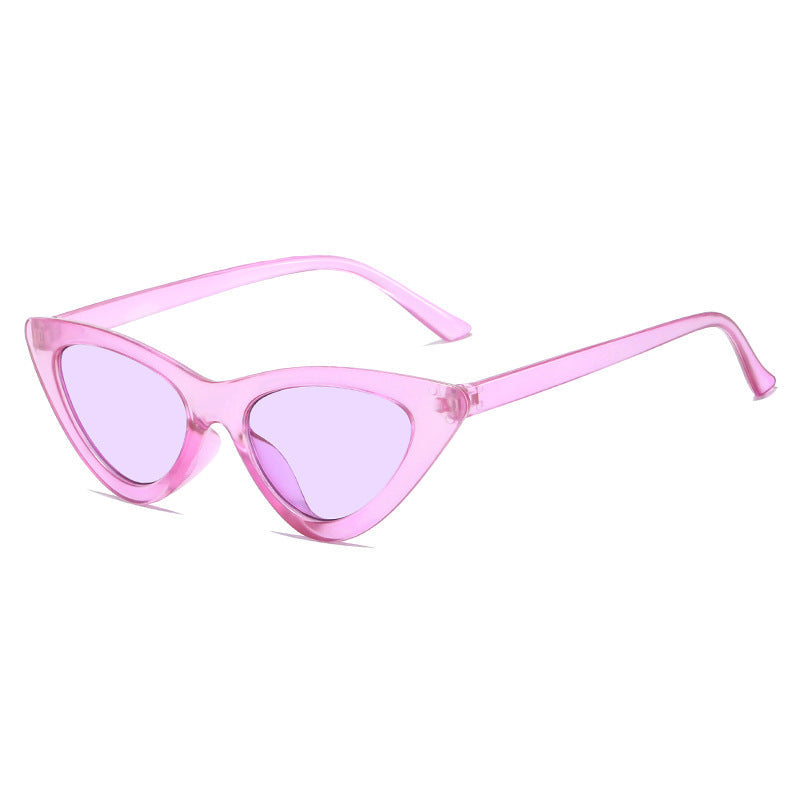 Ladies Cat-Eye Sunglasses with Elegant Tortoiseshell Pattern Bowlift