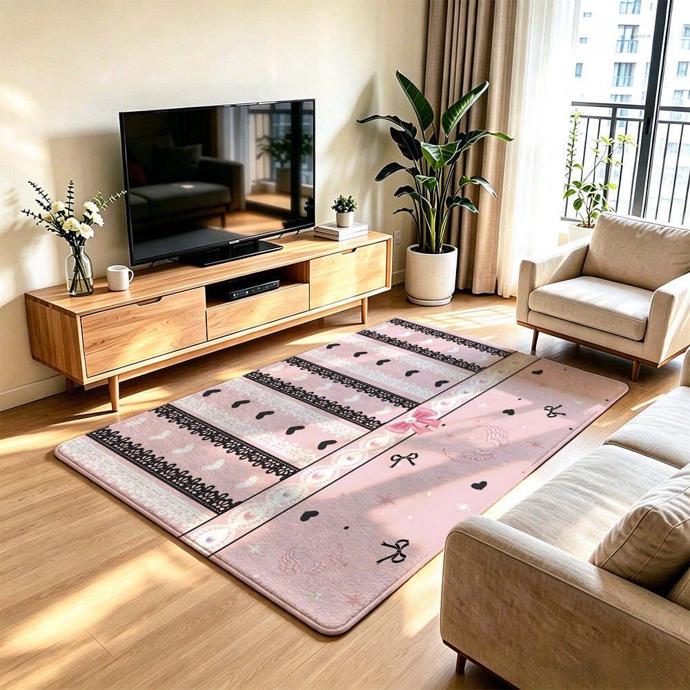 Unisex Artistic Skull Design Area Rug