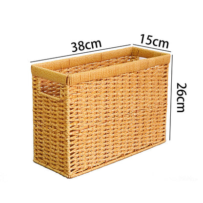 Ladies Elegant Laundry Basket made of Woven Material Bowlift