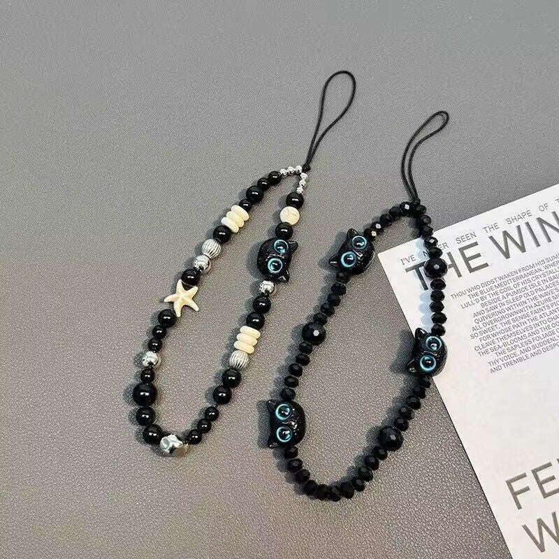 Decorative Beaded Charm Phone Strap Acalora