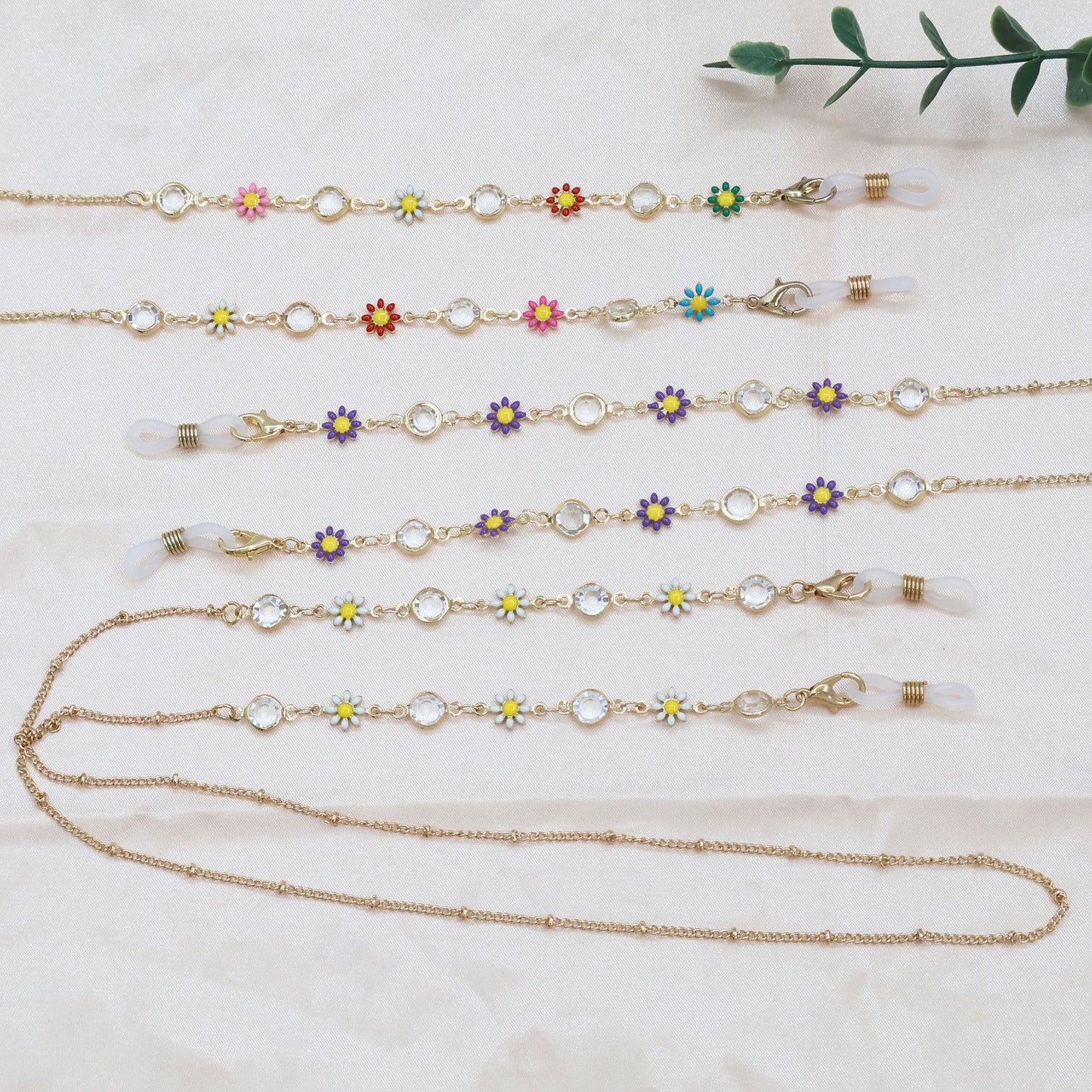 Beaded Eyewear Chain Holder Acalora