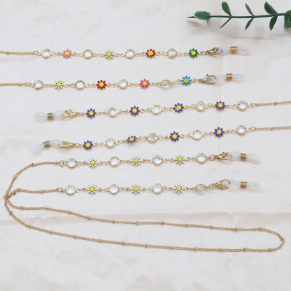 Beaded Eyewear Chain Holder Acalora