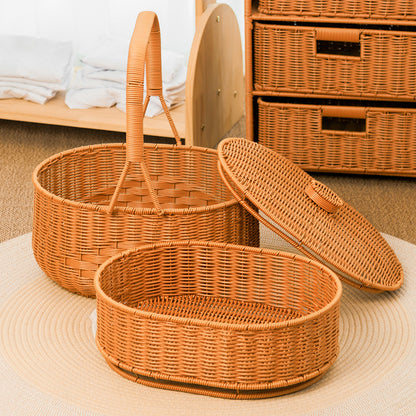 Large Woven Storage Basket Acalora