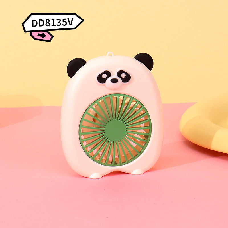 Women portable mini hand fan in creative pig design Bowlift