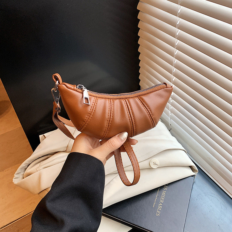 Textured Mini Crossbody Pouch Acalora
