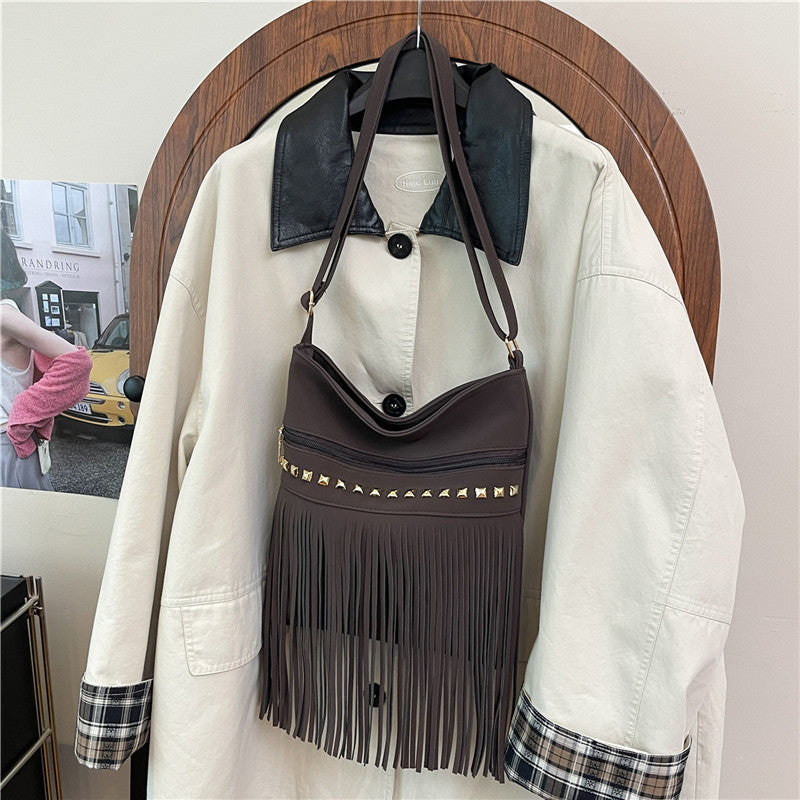 Stylish Fringe Crossbody Bag Acalora
