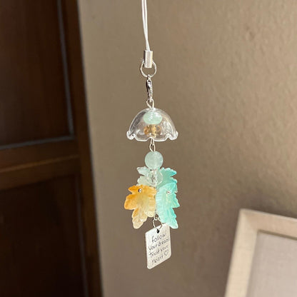 Inspirational Flower Pendant Charm Acalora