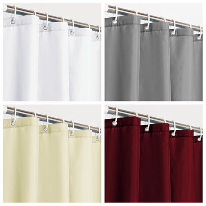 Premium Water-Resistant Shower Curtain