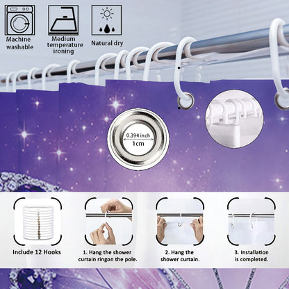 Bunny-Themed Digital Bathroom Decor Set