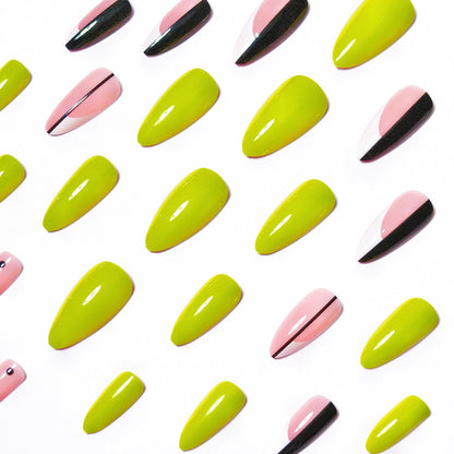 Edgy Angular Nail Art Acalora