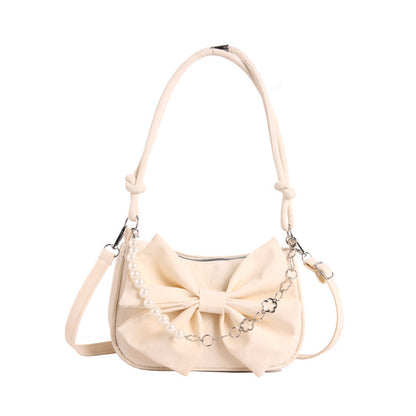 Elegant Bow-Embellished Handbag Acalora