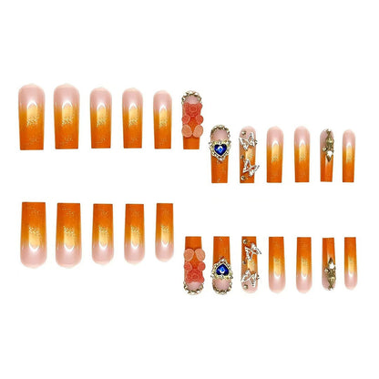 Glamorous Press-On Nail Art Set Acalora