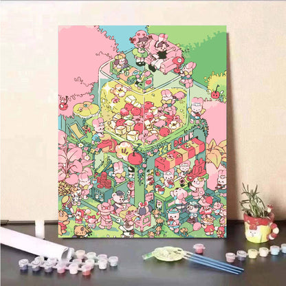 Scenic Landscape Paint by Numbers Kit