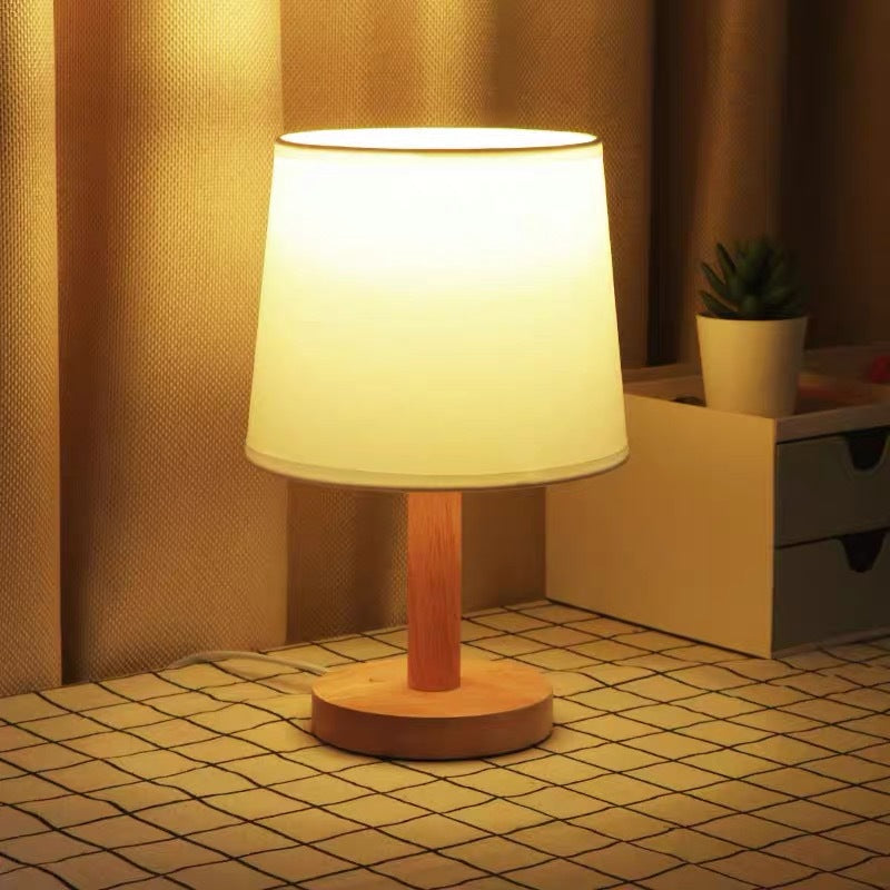 Minimalist Wooden Table Lamp