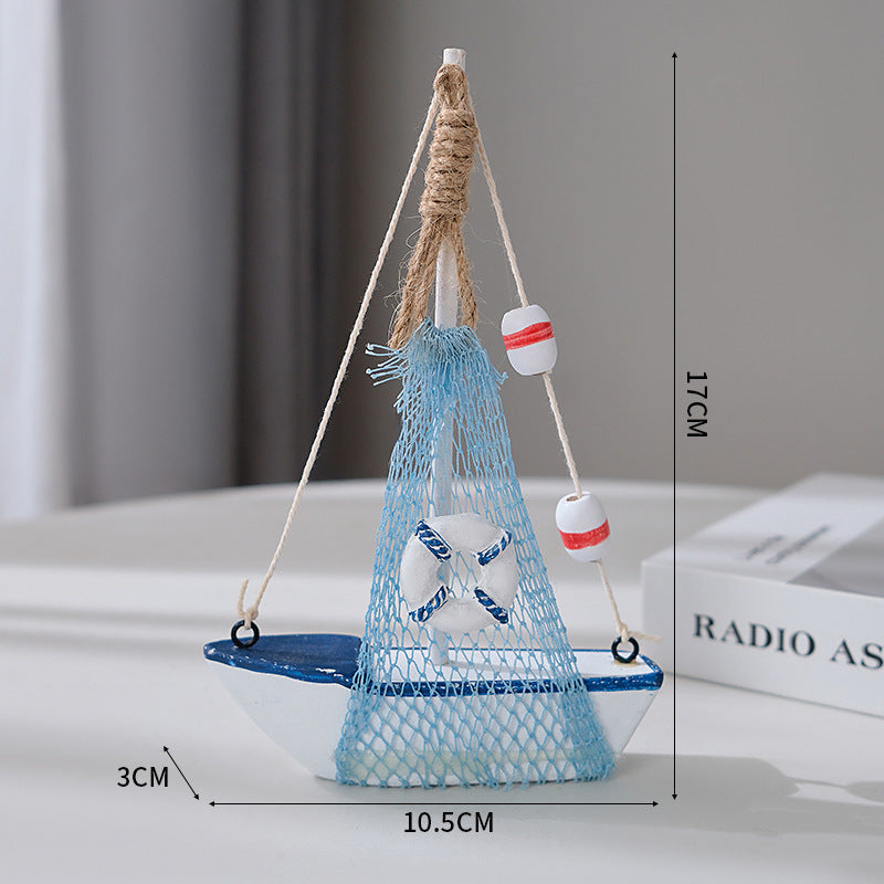 Nautical Sailboat Table Accent
