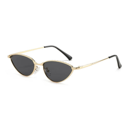 Women's Cat-Eye sunglasses with rhinestone-studded frame and protective lenses Karnz