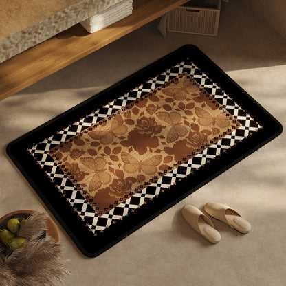 Chic Geometric Design Bath Mat