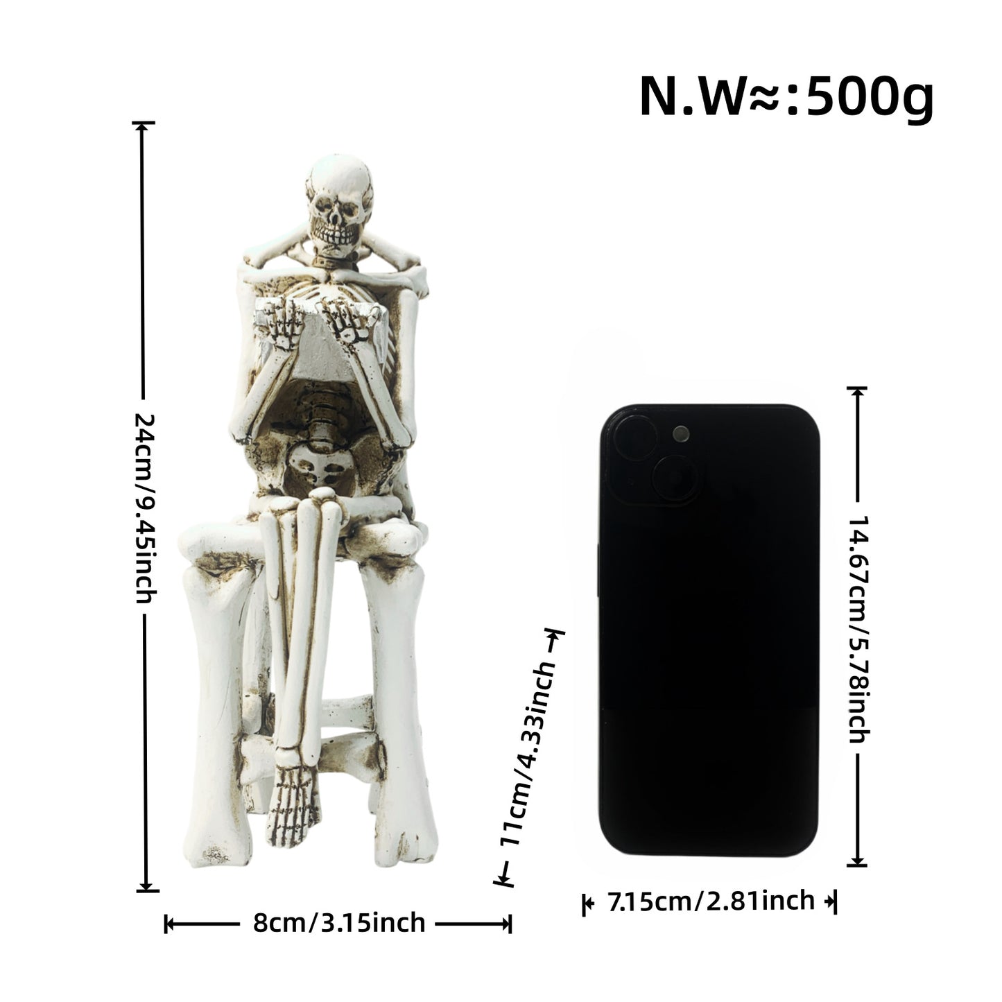 Artistic Skeleton Figure Acalora