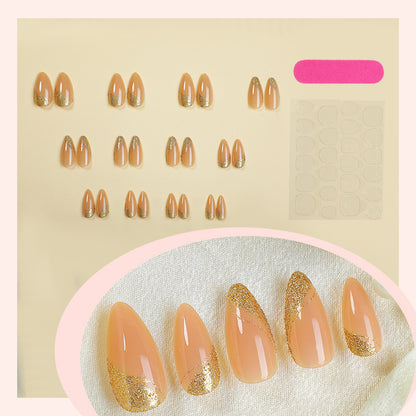 Glittery Press-On Nail Set Acalora