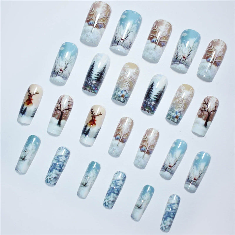 Festive Holiday Nail Art Acalora