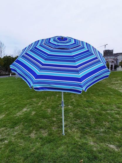 Women's Striped Sunshade with stable ground anchoring Karnz