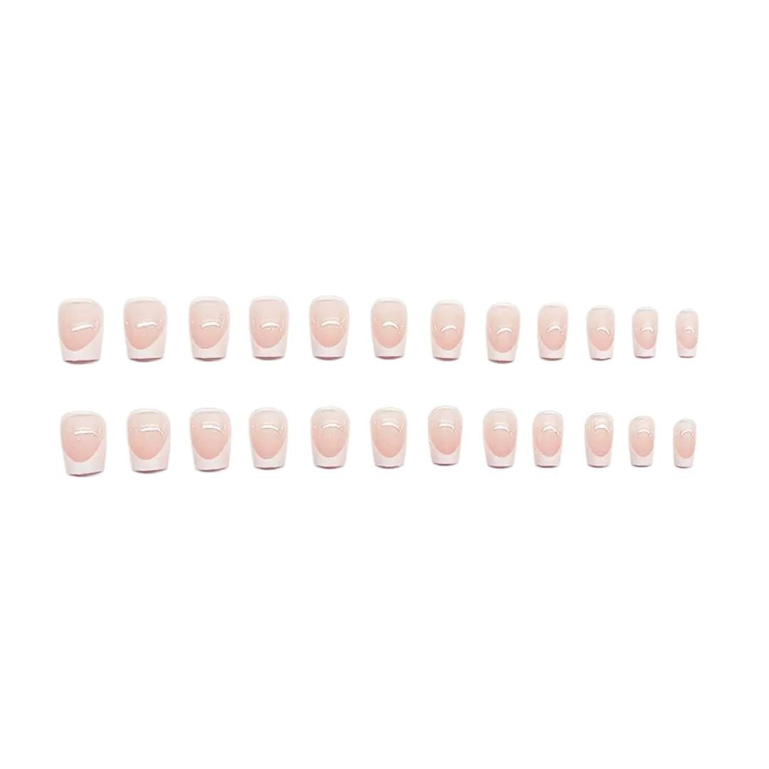Premium French Tip Nail Set Acalora