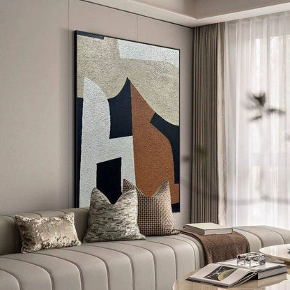 Modern Minimalist Textured Wall Art