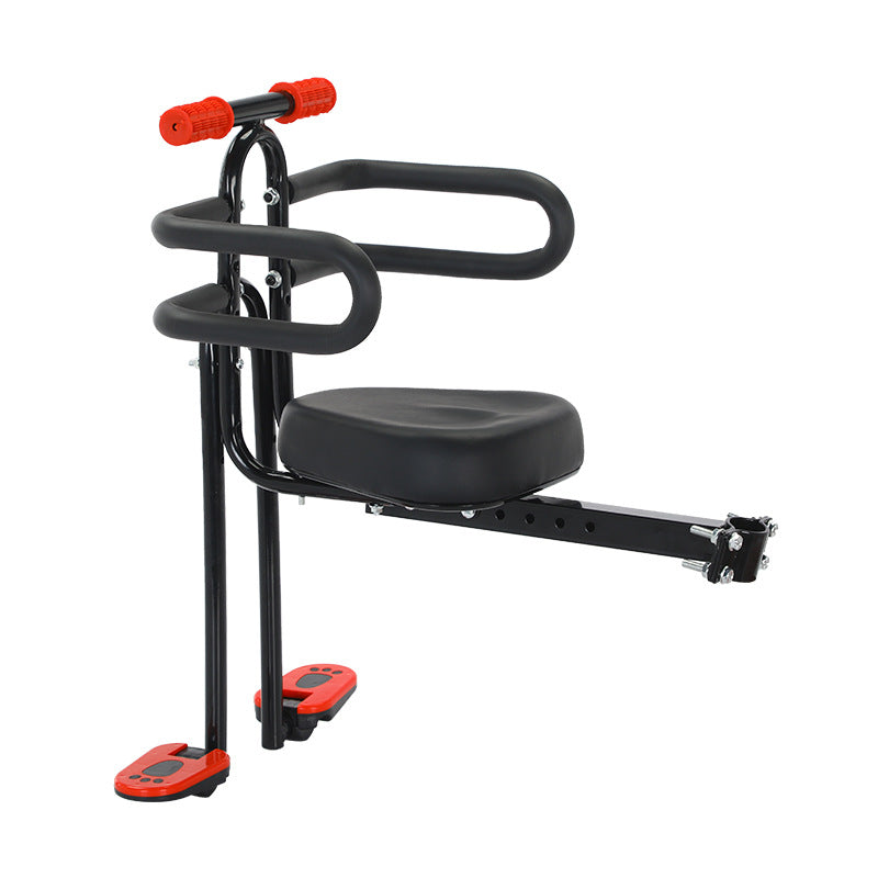 adjustable padded child bicycle passenger seat with safety armrest Bowlift