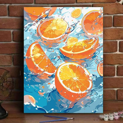 Vibrant Citrus-Inspired Wall Art