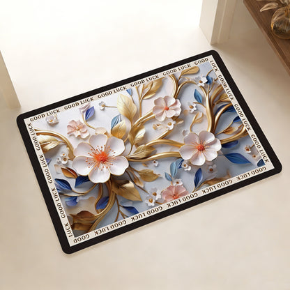 Playful Citrus-Themed Bathroom Mat Acalora