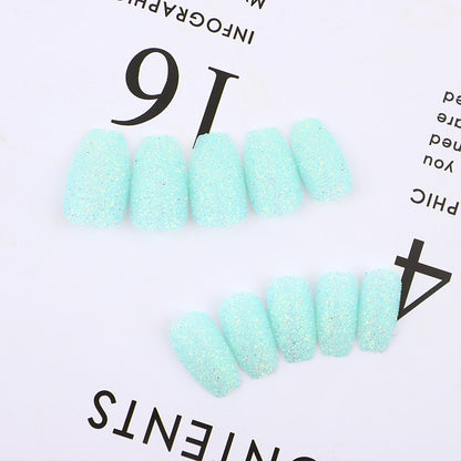 Glittering artificial nails in modern design Acalora