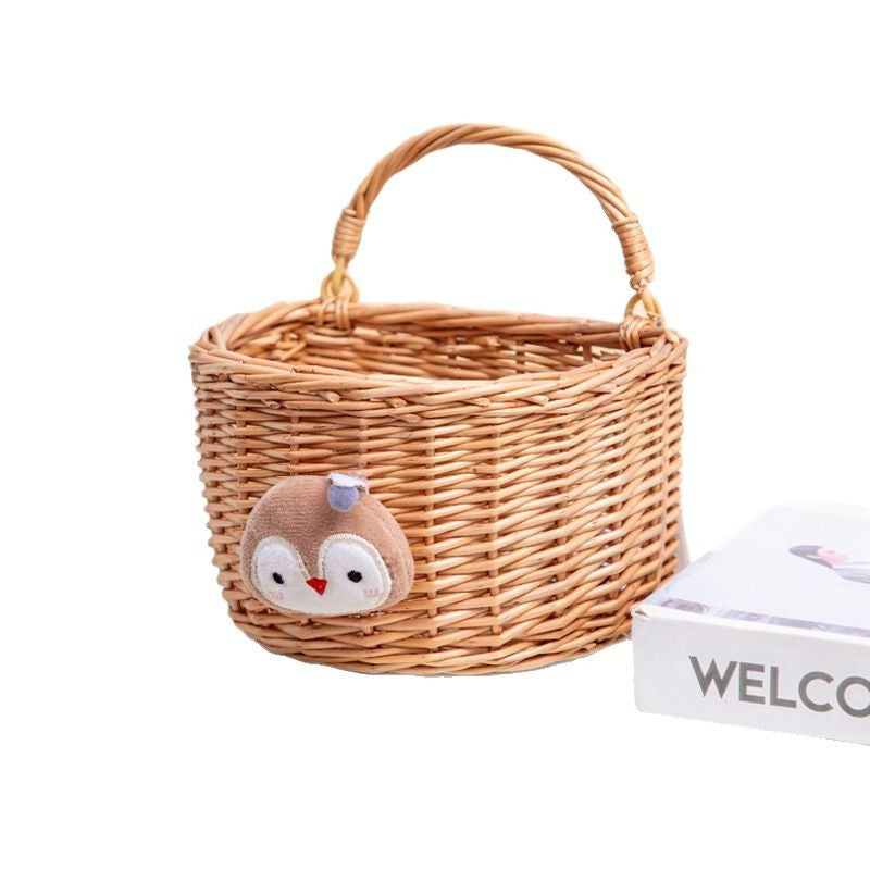 Funny storage basket with animal motif Acalora