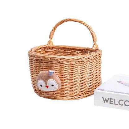 Funny storage basket with animal motif Acalora
