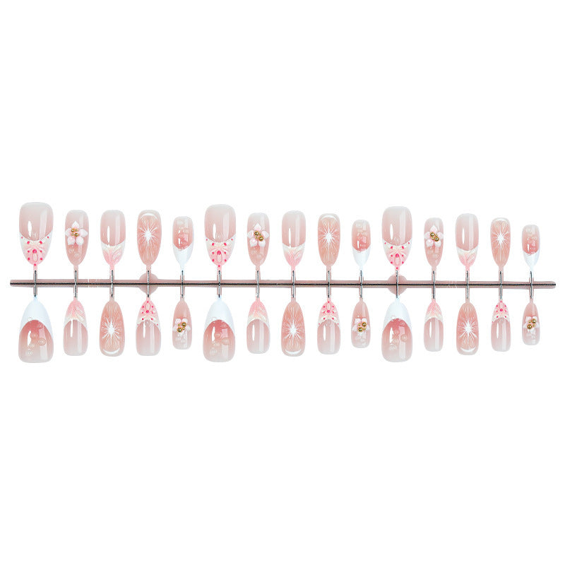 Artistic Floral Press-On Nail Collection Acalora