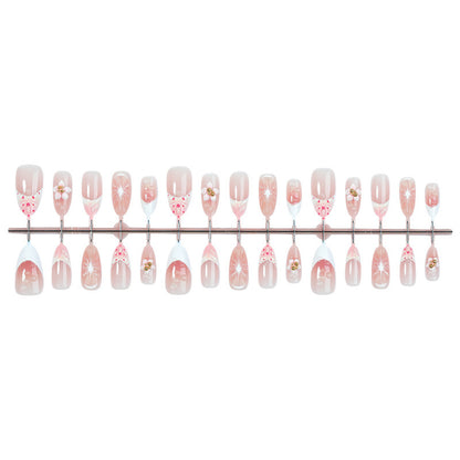 Artistic Floral Press-On Nail Collection Acalora