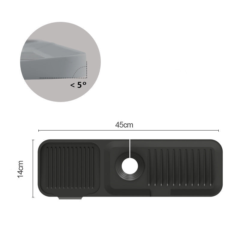 Skanto | Silicone Splash Guard Drain Mat