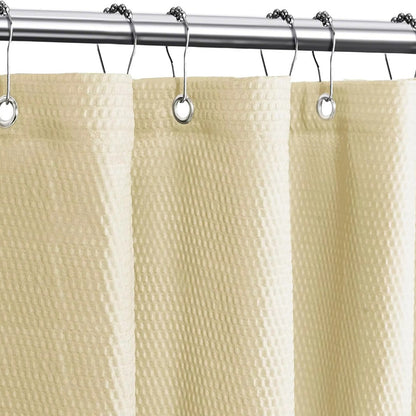 Textured Fabric Shower Curtain