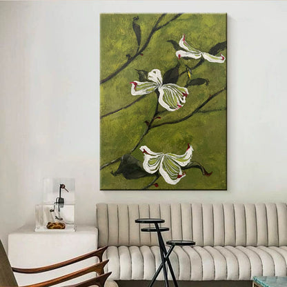 Floral Relief Wall Art