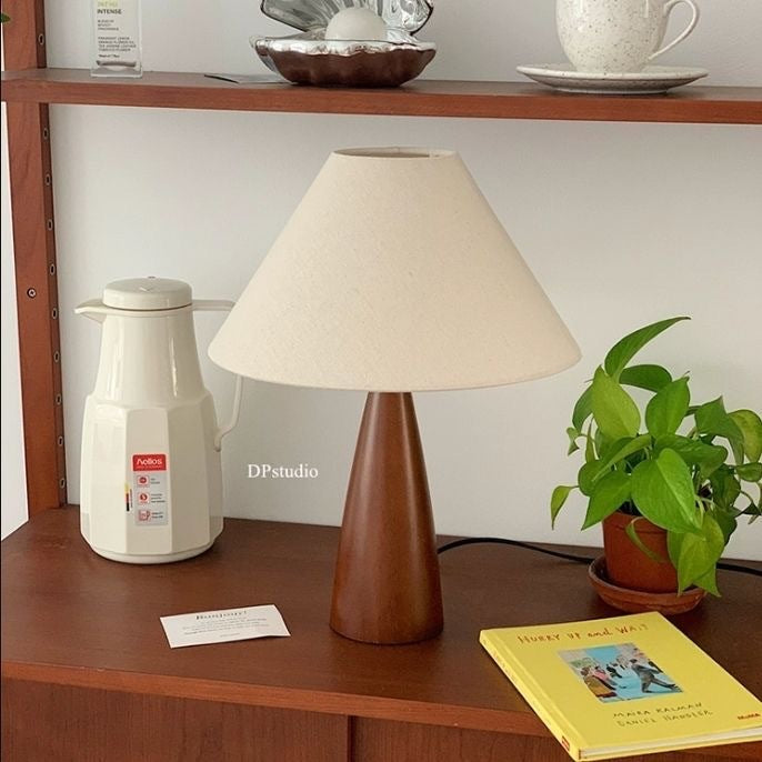 Contemporary Cone Shade Table Lamp