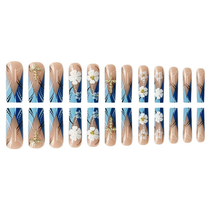 Decorative 3D Floral Nail Art Extensions Acalora