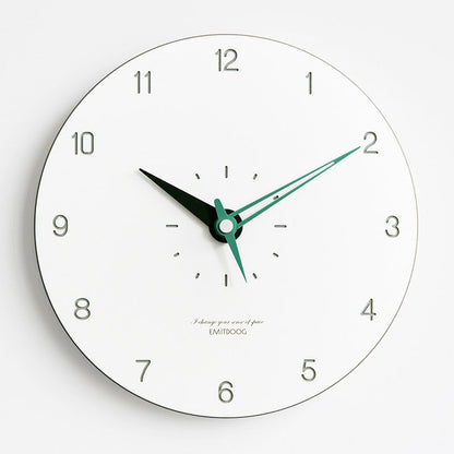 Skanto | Minimalist Modern Round Wall Decor Silent Clock