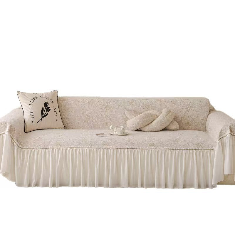 Floral Patterned Sofa Cover