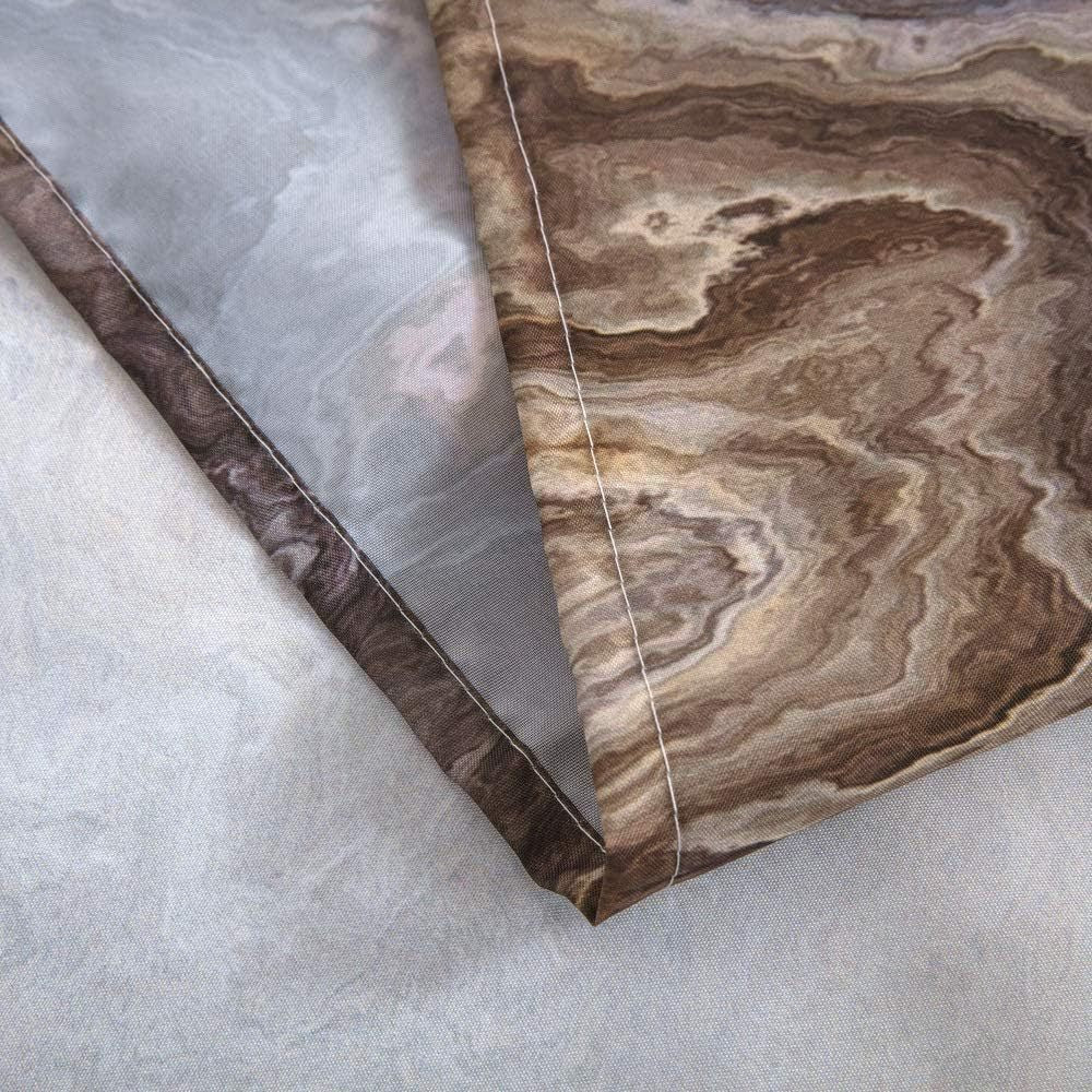 Artistic Marble Print Shower Curtain