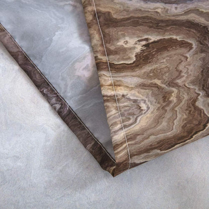 Artistic Marble Print Shower Curtain