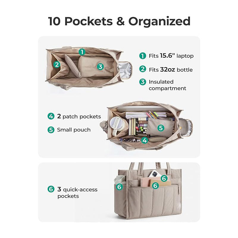 Multi-Functional Stylish Tote Bag Acalora