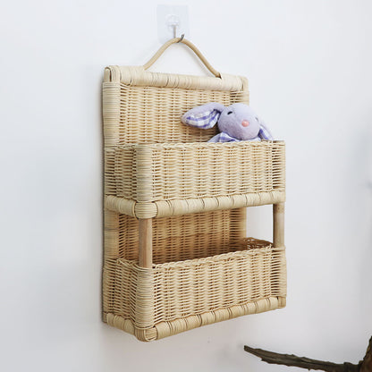 Multi-Tiered Woven Storage Organizer Acalora