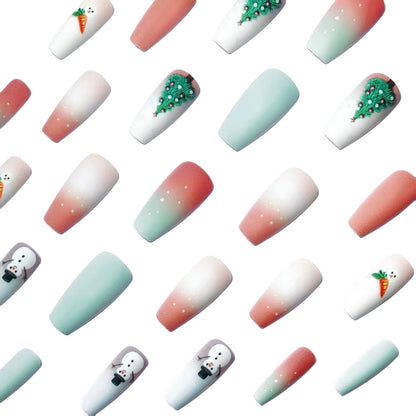 Holiday-Themed Decorative Nail Art Acalora