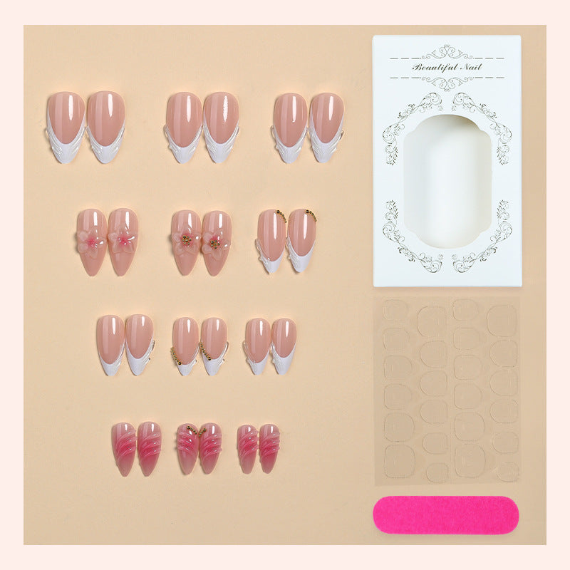Decorative Premium Press-On Nail Art Set Acalora