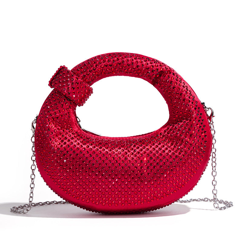 Chic Rhinestone-Embellished Handbag Acalora